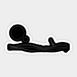 Crash Landing Sticker